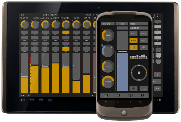 TouchDAW - DAW controller and MIDI utilities for Android™